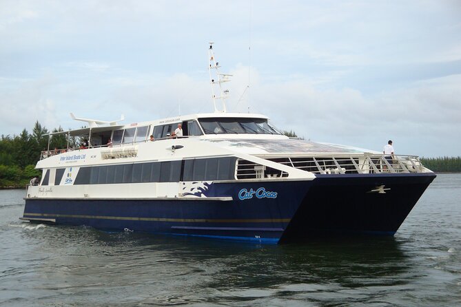 Cat Cocos: La Digue to Mahe Island Fast Ferry - What the ride feels like onboard