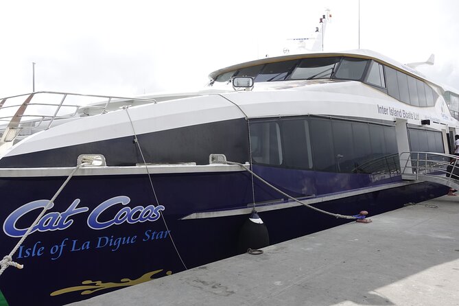 Cat Cocos: Mahe to La Digue Island Fast Ferry - Seats, decks, and the best place to sit