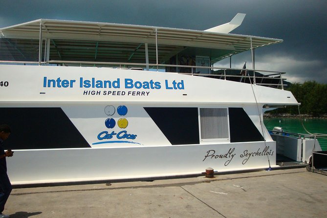 Cat Cocos: Mahe to Praslin Island Fast Ferry - Lower deck, upper deck, or business class