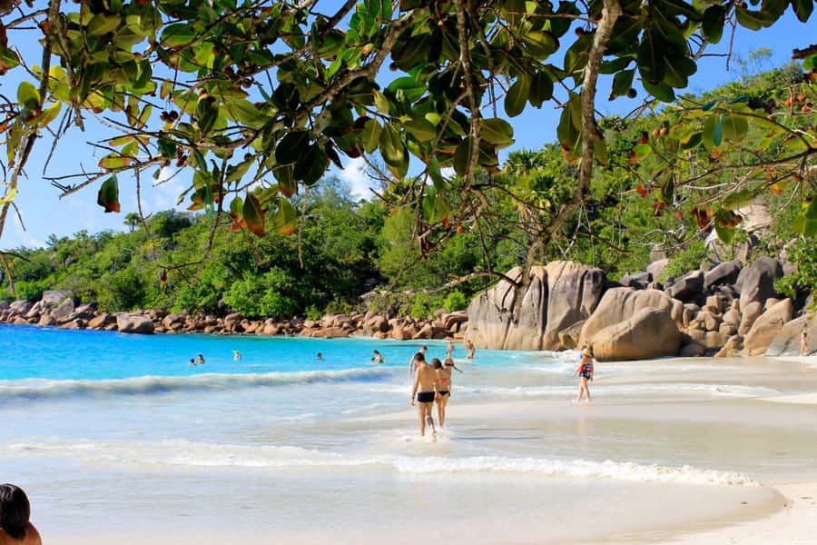 From Mahe eden island to Praslin & Ladigue Daytrip - Cycling La Digue without a guide