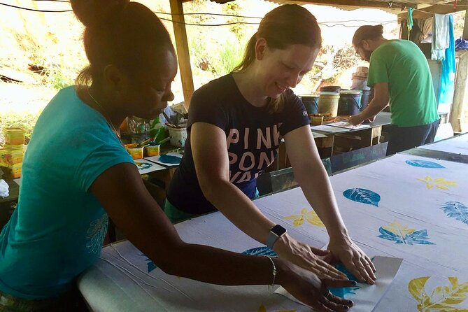 Learn the Traditional Seychelles Art of Sun Printing with Local Textile Designer - Snacks, fresh drinks, and a friendly local welcome