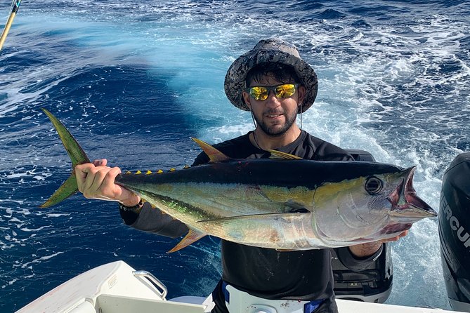 Seychelles Fishing - Trolling Before the Drop-Off