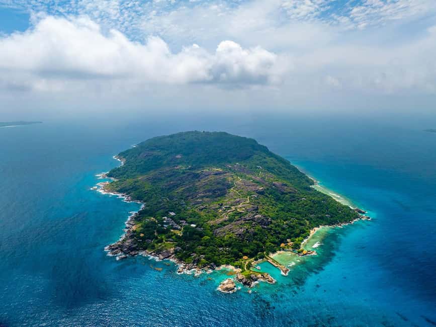Sister, Coco, and Felicite Island: Seychelles Catamaran Tour - Sister Island: beach, forest, and clear water