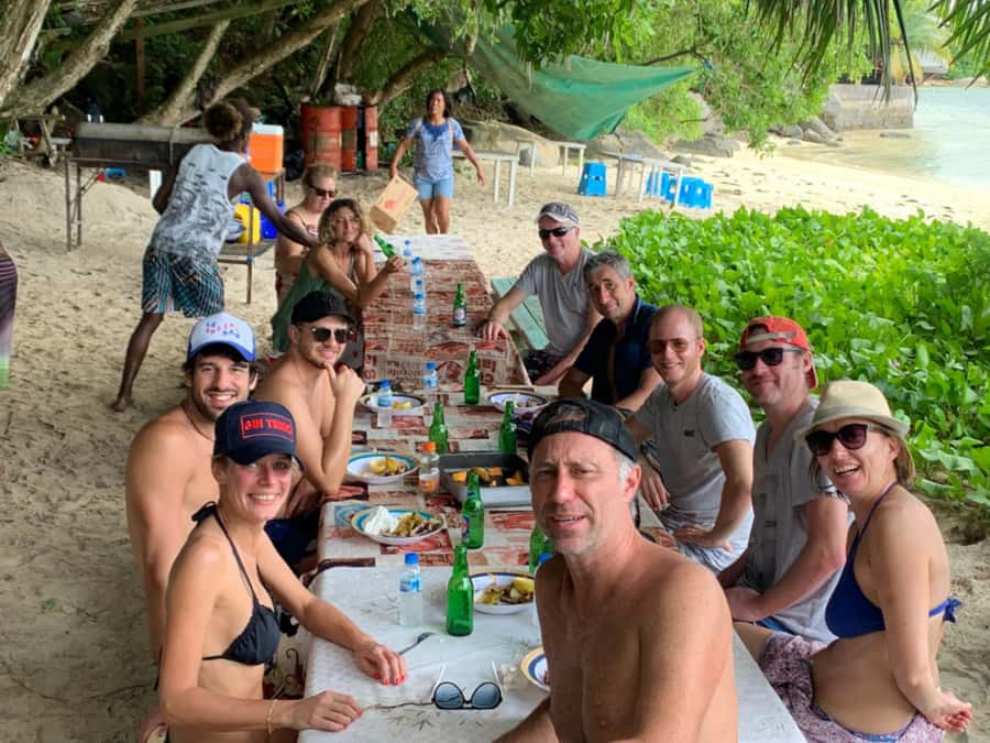 St. Anne Marine Park, Moyenne & Cerf Island Tour with Lunch - The second snorkeling stop around Cerf Island